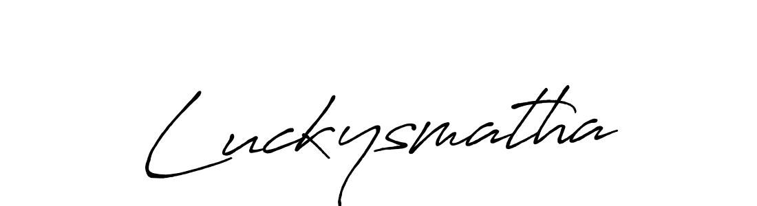 Make a short Luckysmatha signature style. Manage your documents anywhere anytime using Antro_Vectra_Bolder. Create and add eSignatures, submit forms, share and send files easily. Luckysmatha signature style 7 images and pictures png