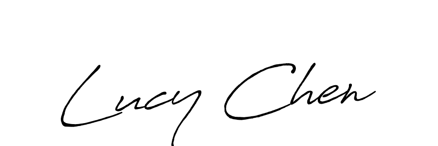 if you are searching for the best signature style for your name Lucy Chen. so please give up your signature search. here we have designed multiple signature styles  using Antro_Vectra_Bolder. Lucy Chen signature style 7 images and pictures png