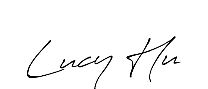 Make a beautiful signature design for name Lucy Hu. Use this online signature maker to create a handwritten signature for free. Lucy Hu signature style 7 images and pictures png