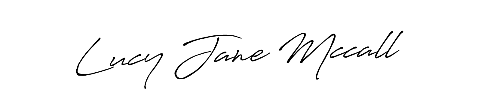 Lucy Jane Mccall stylish signature style. Best Handwritten Sign (Antro_Vectra_Bolder) for my name. Handwritten Signature Collection Ideas for my name Lucy Jane Mccall. Lucy Jane Mccall signature style 7 images and pictures png