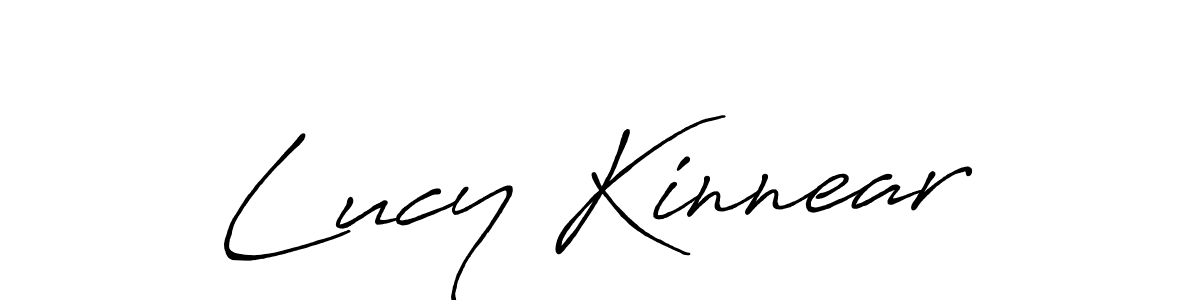 Design your own signature with our free online signature maker. With this signature software, you can create a handwritten (Antro_Vectra_Bolder) signature for name Lucy Kinnear. Lucy Kinnear signature style 7 images and pictures png