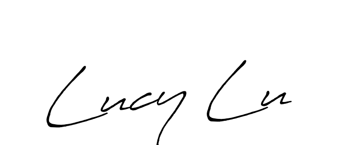 Make a beautiful signature design for name Lucy Lu. Use this online signature maker to create a handwritten signature for free. Lucy Lu signature style 7 images and pictures png