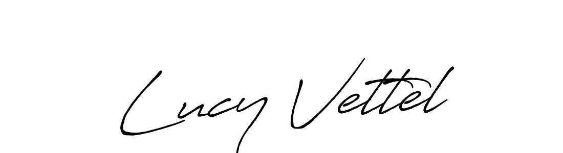 Also You can easily find your signature by using the search form. We will create Lucy Vettel name handwritten signature images for you free of cost using Antro_Vectra_Bolder sign style. Lucy Vettel signature style 7 images and pictures png