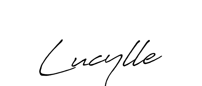 Antro_Vectra_Bolder is a professional signature style that is perfect for those who want to add a touch of class to their signature. It is also a great choice for those who want to make their signature more unique. Get Lucylle name to fancy signature for free. Lucylle signature style 7 images and pictures png