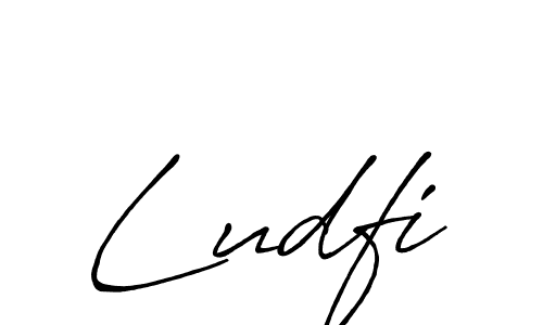 Also You can easily find your signature by using the search form. We will create Ludfi name handwritten signature images for you free of cost using Antro_Vectra_Bolder sign style. Ludfi signature style 7 images and pictures png