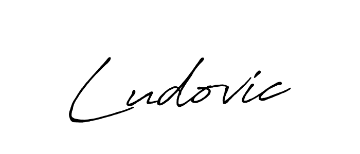 Ludovic stylish signature style. Best Handwritten Sign (Antro_Vectra_Bolder) for my name. Handwritten Signature Collection Ideas for my name Ludovic. Ludovic signature style 7 images and pictures png