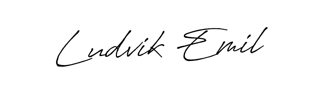 Similarly Antro_Vectra_Bolder is the best handwritten signature design. Signature creator online .You can use it as an online autograph creator for name Ludvik Emil. Ludvik Emil signature style 7 images and pictures png