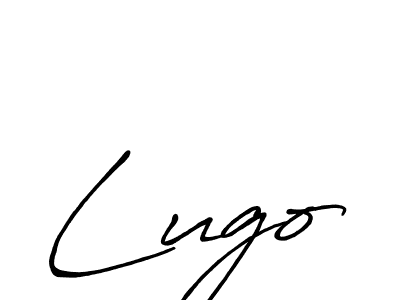 It looks lik you need a new signature style for name Lugo. Design unique handwritten (Antro_Vectra_Bolder) signature with our free signature maker in just a few clicks. Lugo signature style 7 images and pictures png