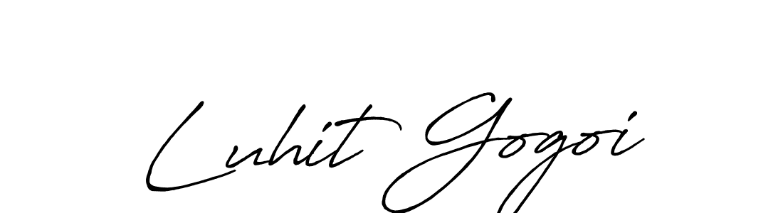 Similarly Antro_Vectra_Bolder is the best handwritten signature design. Signature creator online .You can use it as an online autograph creator for name Luhit Gogoi. Luhit Gogoi signature style 7 images and pictures png