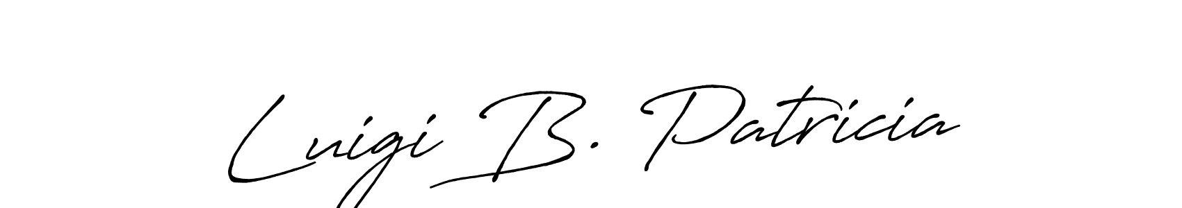 You can use this online signature creator to create a handwritten signature for the name Luigi B. Patricia. This is the best online autograph maker. Luigi B. Patricia signature style 7 images and pictures png
