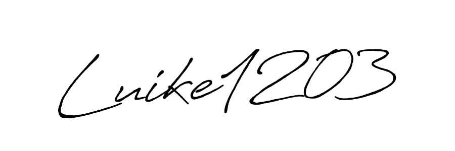 Also we have Luike1203 name is the best signature style. Create professional handwritten signature collection using Antro_Vectra_Bolder autograph style. Luike1203 signature style 7 images and pictures png