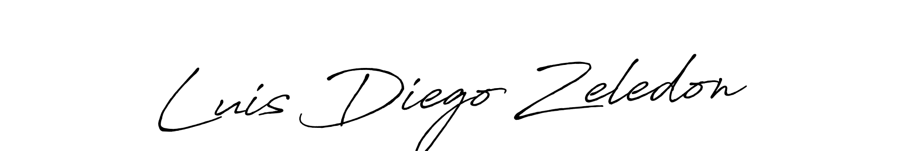 You should practise on your own different ways (Antro_Vectra_Bolder) to write your name (Luis Diego Zeledon) in signature. don't let someone else do it for you. Luis Diego Zeledon signature style 7 images and pictures png