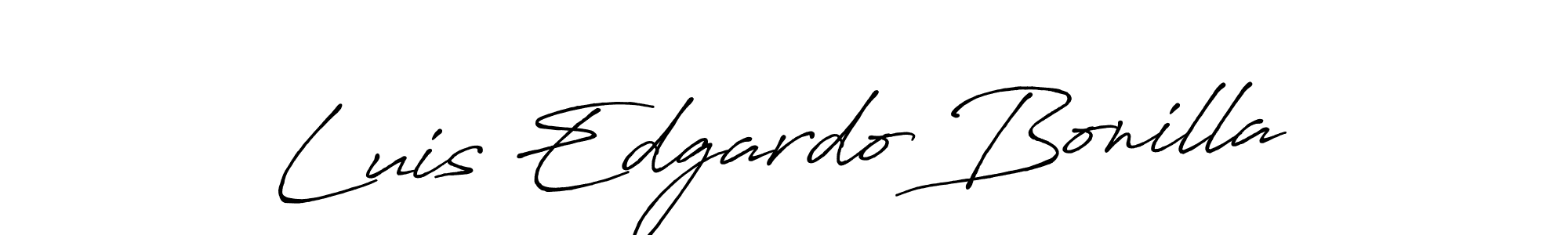 Also we have Luis Edgardo Bonilla name is the best signature style. Create professional handwritten signature collection using Antro_Vectra_Bolder autograph style. Luis Edgardo Bonilla signature style 7 images and pictures png