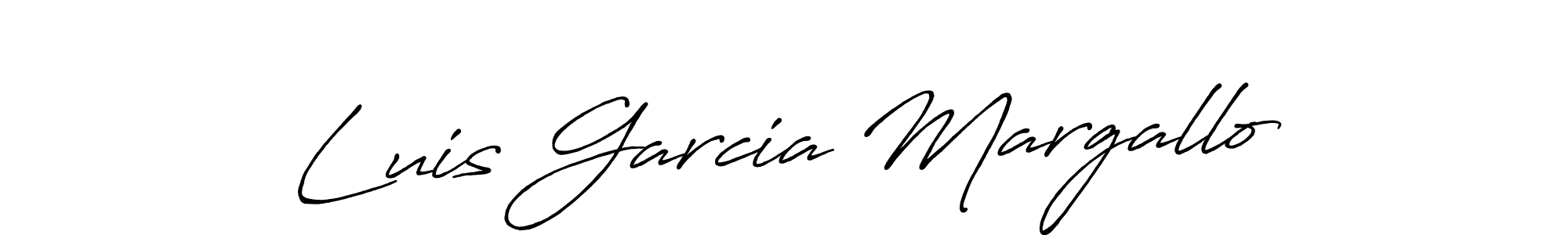 See photos of Luis Garcia Margallo official signature by Spectra . Check more albums & portfolios. Read reviews & check more about Antro_Vectra_Bolder font. Luis Garcia Margallo signature style 7 images and pictures png