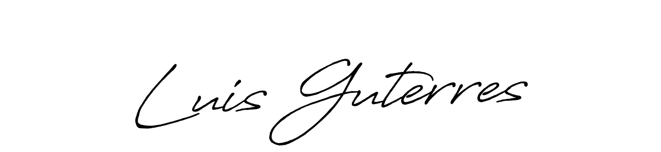 Make a beautiful signature design for name Luis Guterres. Use this online signature maker to create a handwritten signature for free. Luis Guterres signature style 7 images and pictures png