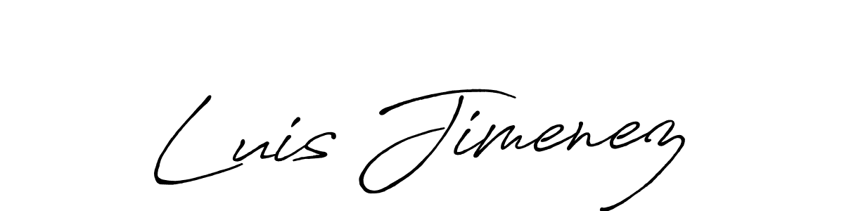 if you are searching for the best signature style for your name Luis Jimenez. so please give up your signature search. here we have designed multiple signature styles  using Antro_Vectra_Bolder. Luis Jimenez signature style 7 images and pictures png