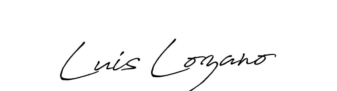 You can use this online signature creator to create a handwritten signature for the name Luis Lozano. This is the best online autograph maker. Luis Lozano signature style 7 images and pictures png