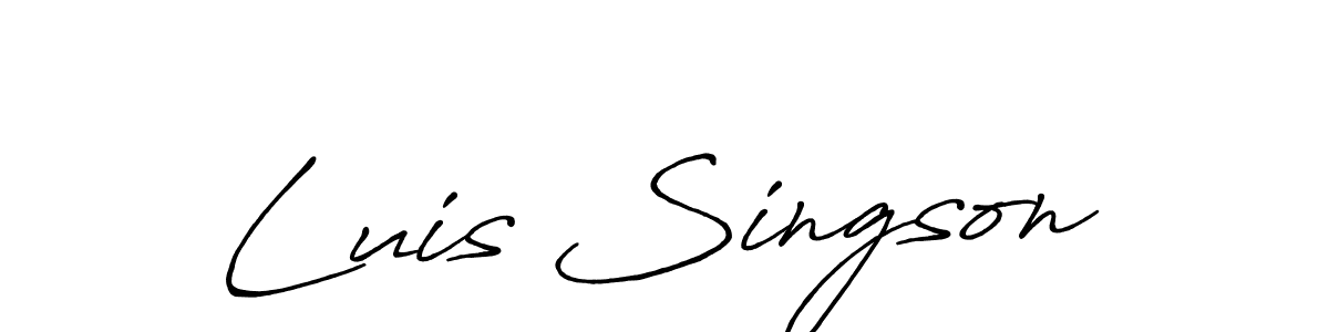 See photos of Luis Singson official signature by Spectra . Check more albums & portfolios. Read reviews & check more about Antro_Vectra_Bolder font. Luis Singson signature style 7 images and pictures png