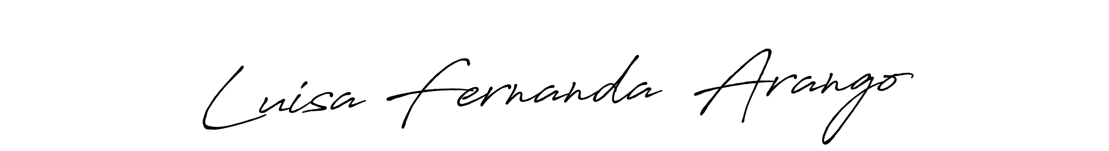 Luisa Fernanda  Arango stylish signature style. Best Handwritten Sign (Antro_Vectra_Bolder) for my name. Handwritten Signature Collection Ideas for my name Luisa Fernanda  Arango. Luisa Fernanda  Arango signature style 7 images and pictures png