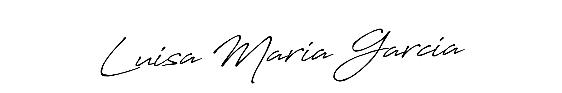 Similarly Antro_Vectra_Bolder is the best handwritten signature design. Signature creator online .You can use it as an online autograph creator for name Luisa Maria Garcia. Luisa Maria Garcia signature style 7 images and pictures png