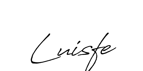 Similarly Antro_Vectra_Bolder is the best handwritten signature design. Signature creator online .You can use it as an online autograph creator for name Luisfe. Luisfe signature style 7 images and pictures png