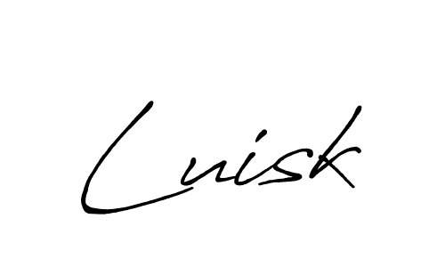 Make a beautiful signature design for name Luisk. Use this online signature maker to create a handwritten signature for free. Luisk signature style 7 images and pictures png