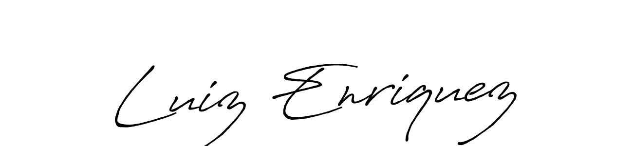 Once you've used our free online signature maker to create your best signature Antro_Vectra_Bolder style, it's time to enjoy all of the benefits that Luiz Enriquez name signing documents. Luiz Enriquez signature style 7 images and pictures png