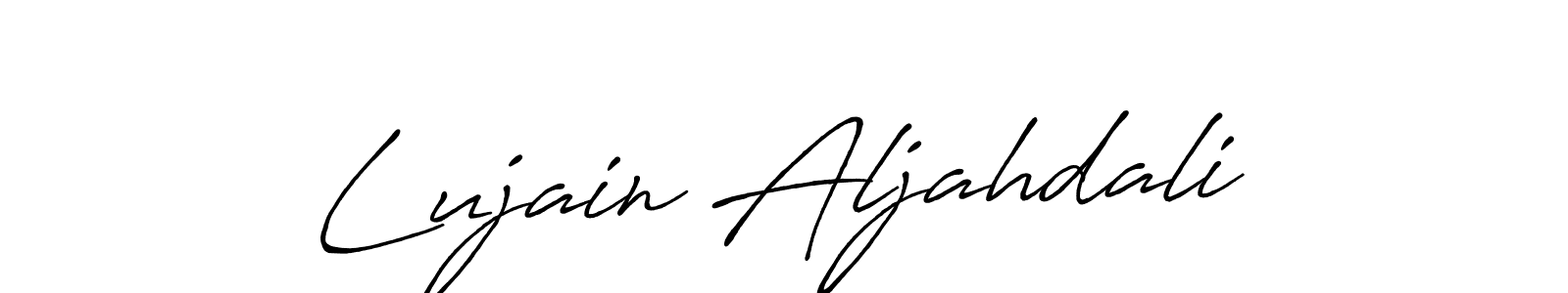 How to Draw Lujain Aljahdali signature style? Antro_Vectra_Bolder is a latest design signature styles for name Lujain Aljahdali. Lujain Aljahdali signature style 7 images and pictures png