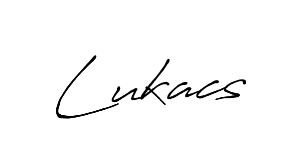 How to make Lukacs name signature. Use Antro_Vectra_Bolder style for creating short signs online. This is the latest handwritten sign. Lukacs signature style 7 images and pictures png