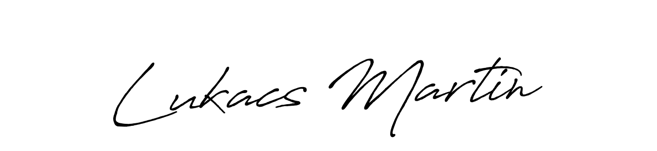 How to make Lukacs Martin signature? Antro_Vectra_Bolder is a professional autograph style. Create handwritten signature for Lukacs Martin name. Lukacs Martin signature style 7 images and pictures png