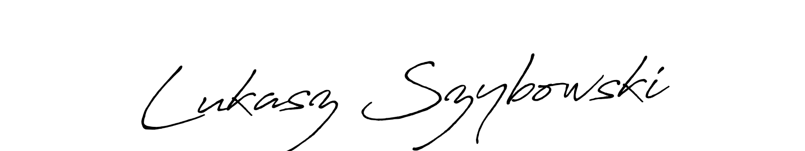 Best and Professional Signature Style for Lukasz Szybowski. Antro_Vectra_Bolder Best Signature Style Collection. Lukasz Szybowski signature style 7 images and pictures png