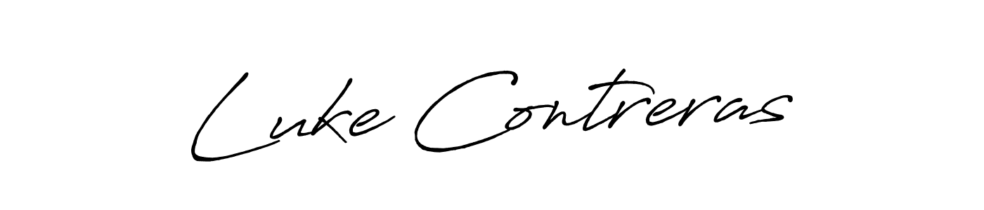 How to make Luke Contreras signature? Antro_Vectra_Bolder is a professional autograph style. Create handwritten signature for Luke Contreras name. Luke Contreras signature style 7 images and pictures png