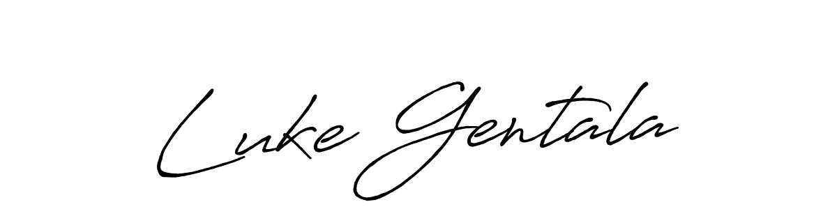 Make a short Luke Gentala signature style. Manage your documents anywhere anytime using Antro_Vectra_Bolder. Create and add eSignatures, submit forms, share and send files easily. Luke Gentala signature style 7 images and pictures png