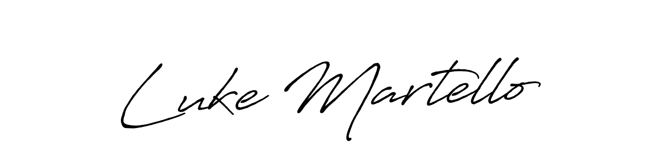 The best way (Antro_Vectra_Bolder) to make a short signature is to pick only two or three words in your name. The name Luke Martello include a total of six letters. For converting this name. Luke Martello signature style 7 images and pictures png