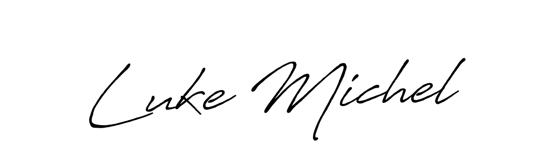 Best and Professional Signature Style for Luke Michel. Antro_Vectra_Bolder Best Signature Style Collection. Luke Michel signature style 7 images and pictures png