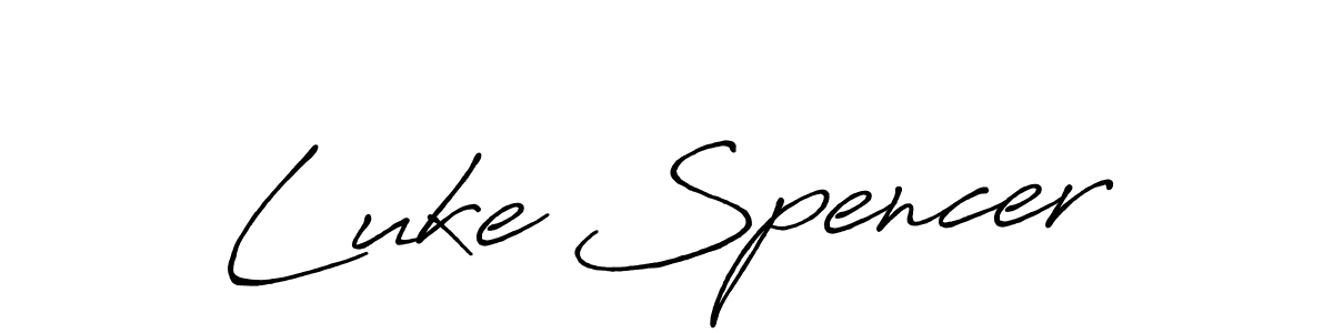 You should practise on your own different ways (Antro_Vectra_Bolder) to write your name (Luke Spencer) in signature. don't let someone else do it for you. Luke Spencer signature style 7 images and pictures png