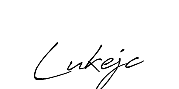 Create a beautiful signature design for name Lukejc. With this signature (Antro_Vectra_Bolder) fonts, you can make a handwritten signature for free. Lukejc signature style 7 images and pictures png