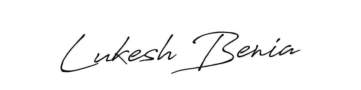 How to Draw Lukesh Benia signature style? Antro_Vectra_Bolder is a latest design signature styles for name Lukesh Benia. Lukesh Benia signature style 7 images and pictures png