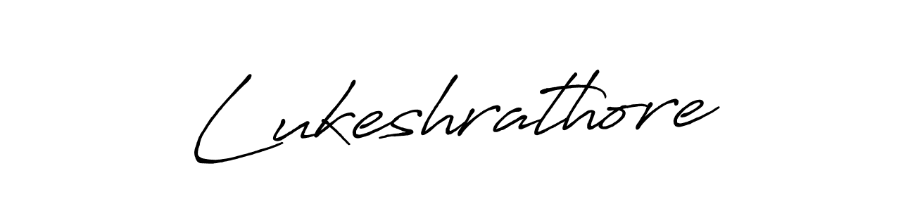 How to make Lukeshrathore signature? Antro_Vectra_Bolder is a professional autograph style. Create handwritten signature for Lukeshrathore name. Lukeshrathore signature style 7 images and pictures png