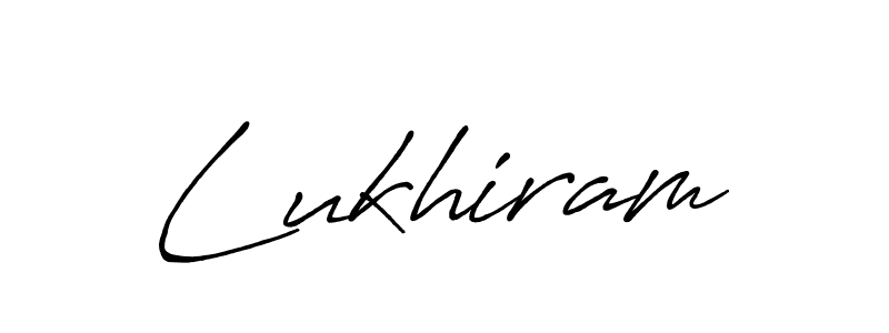 if you are searching for the best signature style for your name Lukhiram. so please give up your signature search. here we have designed multiple signature styles  using Antro_Vectra_Bolder. Lukhiram signature style 7 images and pictures png