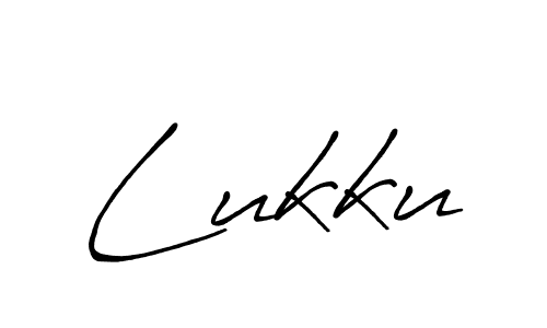 Create a beautiful signature design for name Lukku. With this signature (Antro_Vectra_Bolder) fonts, you can make a handwritten signature for free. Lukku signature style 7 images and pictures png