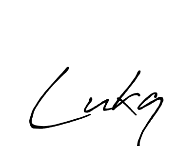It looks lik you need a new signature style for name Lukq. Design unique handwritten (Antro_Vectra_Bolder) signature with our free signature maker in just a few clicks. Lukq signature style 7 images and pictures png