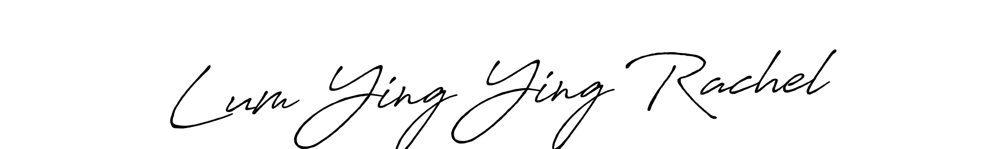 How to make Lum Ying Ying Rachel signature? Antro_Vectra_Bolder is a professional autograph style. Create handwritten signature for Lum Ying Ying Rachel name. Lum Ying Ying Rachel signature style 7 images and pictures png