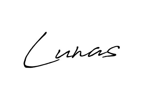 It looks lik you need a new signature style for name Lunas. Design unique handwritten (Antro_Vectra_Bolder) signature with our free signature maker in just a few clicks. Lunas signature style 7 images and pictures png