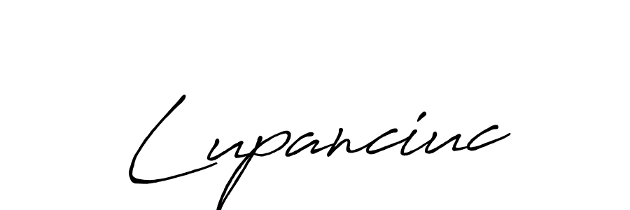 How to make Lupanciuc signature? Antro_Vectra_Bolder is a professional autograph style. Create handwritten signature for Lupanciuc name. Lupanciuc signature style 7 images and pictures png