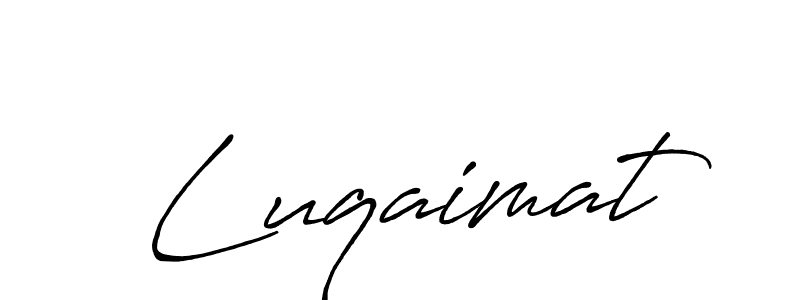 Best and Professional Signature Style for Luqaimat. Antro_Vectra_Bolder Best Signature Style Collection. Luqaimat signature style 7 images and pictures png