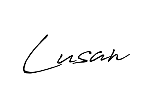 Also You can easily find your signature by using the search form. We will create Lusan name handwritten signature images for you free of cost using Antro_Vectra_Bolder sign style. Lusan signature style 7 images and pictures png