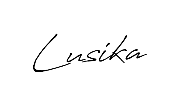 Make a beautiful signature design for name Lusika. Use this online signature maker to create a handwritten signature for free. Lusika signature style 7 images and pictures png