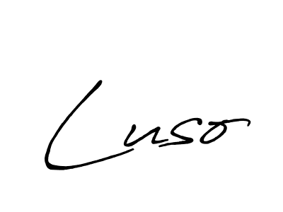 Make a beautiful signature design for name Luso. Use this online signature maker to create a handwritten signature for free. Luso signature style 7 images and pictures png