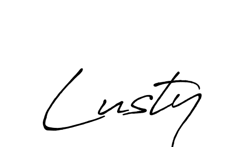 if you are searching for the best signature style for your name Lusty. so please give up your signature search. here we have designed multiple signature styles  using Antro_Vectra_Bolder. Lusty signature style 7 images and pictures png